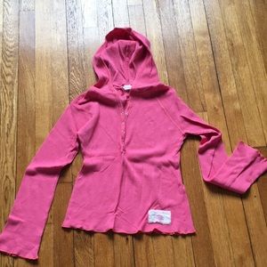 Victoria’s Secret thermal button down hoodie